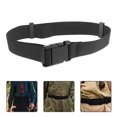 thumbnail image 4 of Cinturón de senderismo minimalista para hombre, hebilla de viaje, ajustable, resistente, unisex, para aventura, con hebilla no metálica., 4 of 7