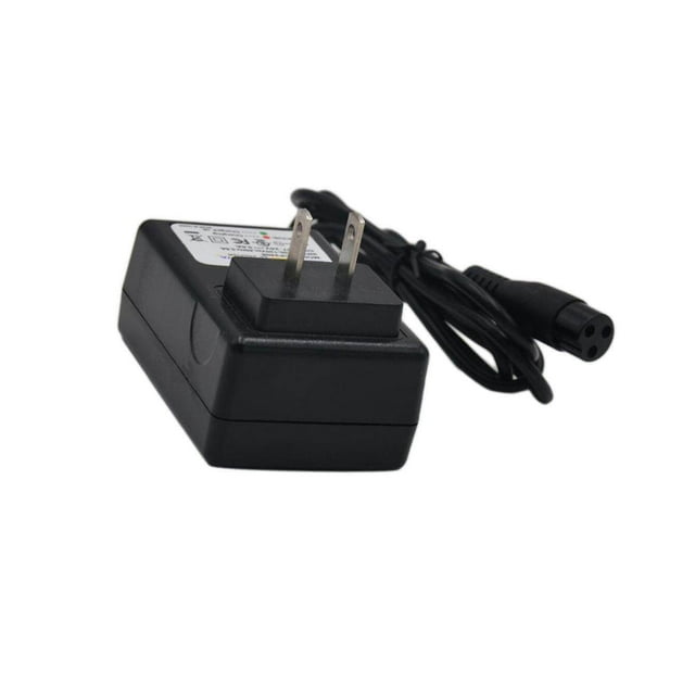 serony 24V 0.6A 3-Prong Battery Charger For Razor Scooter E100 E125 E500S PR200