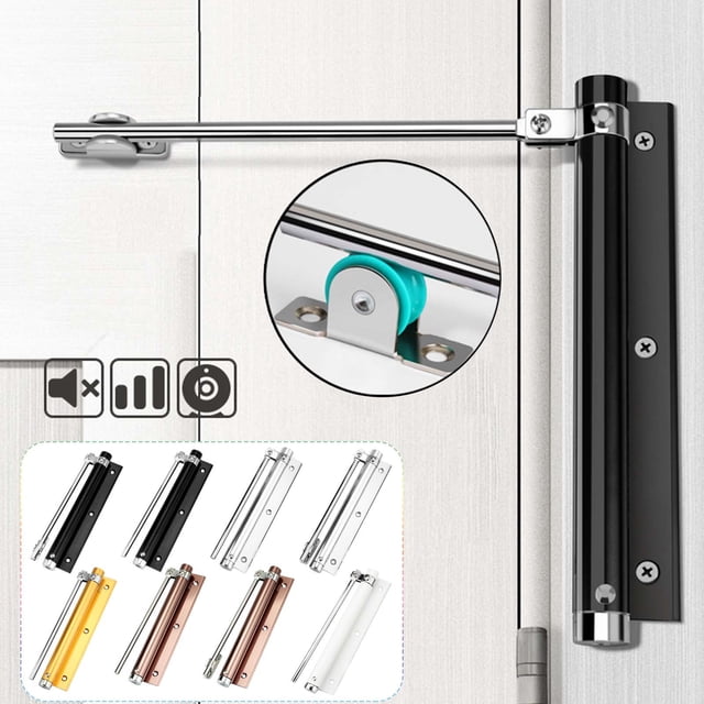Sentmoon Door Stops Door Stops for Bottom of Door Door Closer Home Automatic Door ClosingOutward Opening Device Hydraulic Buffer Commercial DoorClosers