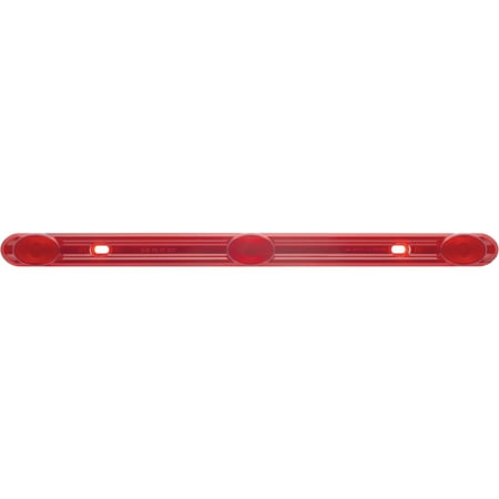 Optronics MCL98RK Waterproof 3-LED Identification Light Bar - Red