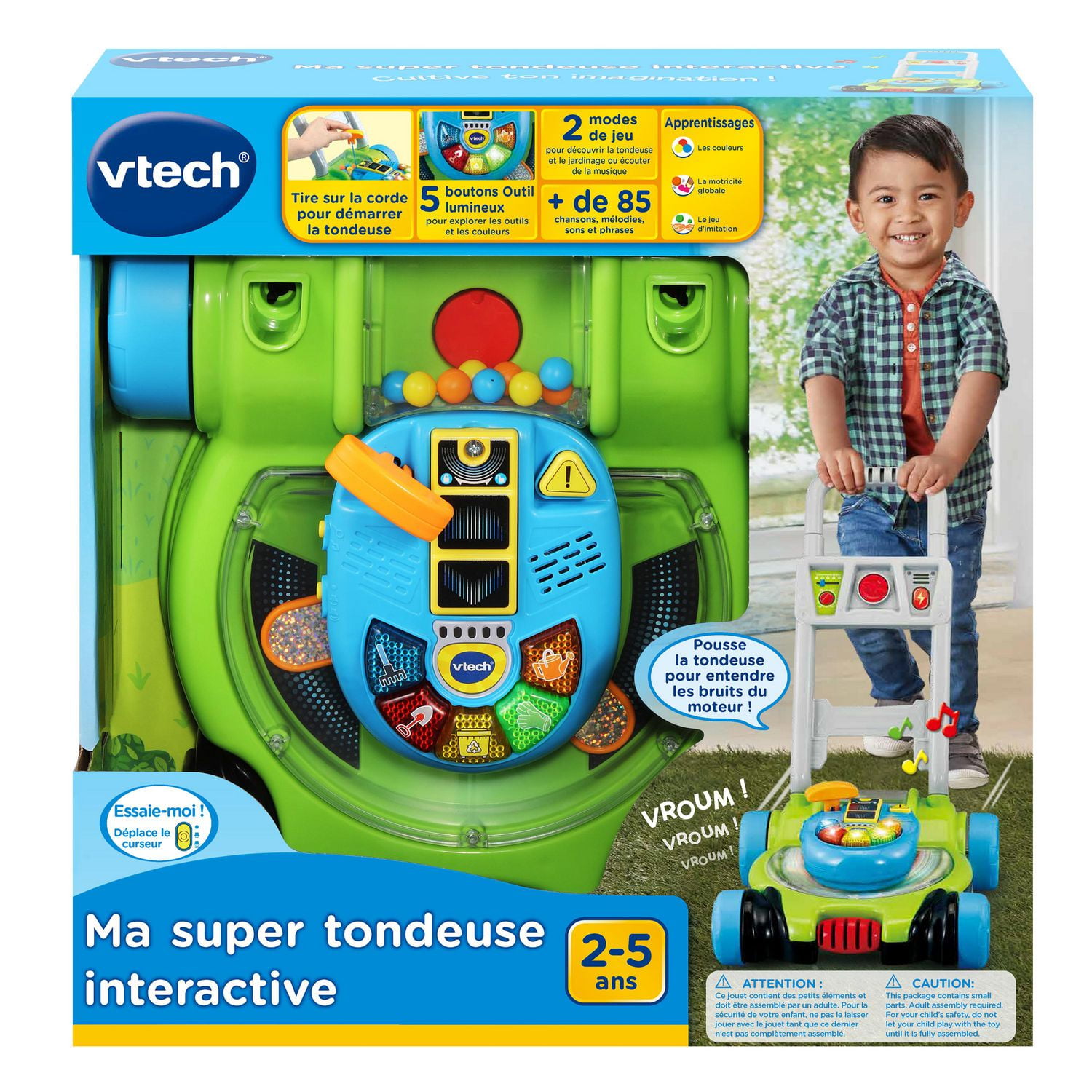VTech Pop & Spin Mower™ - French Version