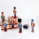 thumbnail image 5 of JM Adornos navideños de cascanueces 6 piezas Adornos navideños de cascanueces, Figuras de cascanueces con purpurina para adornos de árboles de Navidad Regalo de cumpleaños Fiesta en casa Decoraciones navideñas JM ER, 5 of 5