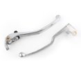 thumbnail image 3 of Levier de Frein à Main Chromé L&R Compatible avec Yamaha YZF R1 04-12/YZF-R6 2005-12 2 Pcs, 3 of 4