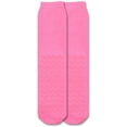 thumbnail image 4 of 4 Pairs of Ultra Soft Non-Slip Grip Slipper Socks, Pink - Fall Injury Prevention Hospital Sock for Safety, Comfort and Warmth - All Around Tread Pattern, 4 of 5