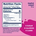 thumbnail image 4 of Jordan's Skinny Mixes Sugar Free Simple Syrup, 375 mL, 4 of 8
