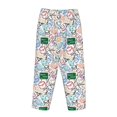 thumbnail image 5 of Daiia Back To School Women's Sleep Pant with Pockets and Drawstring,Pajama Pants-Medium, 5 of 9
