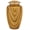 Brown - Silver, variant on Aluminum Handcrafted Urn - Elegant Keepsake Holder for Adult Human Ashes (Powder Pink & Silver)