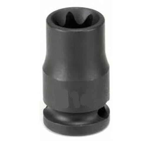 Grey Pneumatic 1112ET 3/8" Drive x E12 External Star Impact Socket Socket