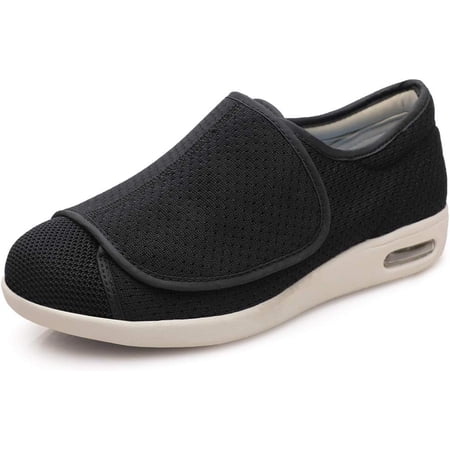 Women's Diabetic Shoes Casual Adjustable Walking Shoes Wide Shoes for Elderly Swollen Feet Non-Slip Air Cushion Bottom