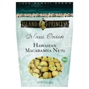 Island Princess Maui Onion Hawaiian Macadamia Nuts , 10 oz.