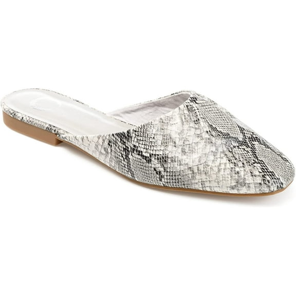 Journee Collection Womens Tru Comfort Foam Elizza Mule 6 Snake