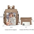 thumbnail image 6 of MKP Women Nylon Water Resistant Backpack Purse Convertible Large Ladies Designer Rucksack Travel Shoulder Bags Handbag Wristlet, 6 of 9