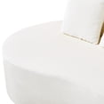 thumbnail image 6 of Christopher Knight Home 138.6" Modern Curved Modular Sectional Sofa with High Density, White, 6 of 15