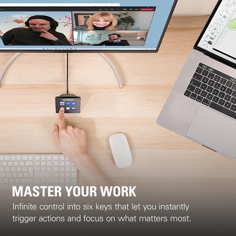 Elgato, Stream Deck Mini, 6 Keys, LCD Control Keys - Walmart.com