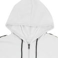thumbnail image 6 of Atogsazn Mens Fall Track Suit Full Zip Hooded Sweatshirt Sweatpant Sets Sweatsuit Jogger Running Outfit Clothing 01-White L Fashion, 6 of 8