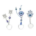 thumbnail image 1 of Charm, Glossy Durable Strong Metal  Keychain 3Pcs   For Bag, 1 of 8