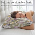 thumbnail image 5 of Dark Sage Green Botanical Pillow Covers, Linen Long Throw Pillow Case, Spring Floral Summer Botanical Retro Holiday Pillow Protector Decorative Cushion Cover for Living Room/Bedroom 12" x 20", 5 of 8