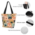 thumbnail image 4 of Bingfone Colorful Dogs Women Shoulder Tote Bags Casual Bag Ladies Shopping Handbag, 4 of 7