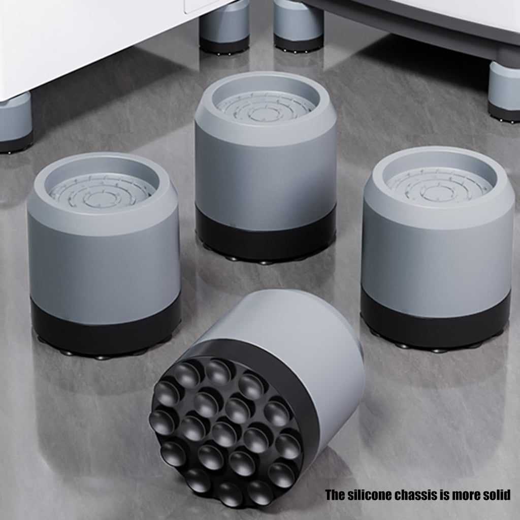 Pack of 8 Shock Absorbent Feet Perfect for Washing Machine and Fridge Stability