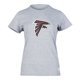 thumbnail image 1 of NFL Playera Aficionado Básica Atlanta Falcons Gris para Mujer, Talla Chica, 1 of 5
