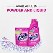 Vanish All in One Powder Detergent Booster 400gm Pack of 2 Removes Stains, Whitens Whites and Brightens Colors