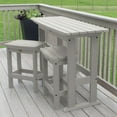thumbnail image 2 of Highwood 3-pc Lehigh Balcony Set - Counter Height, Outdoor, Eco-friendly, Synthetic Wood, 2 of 9