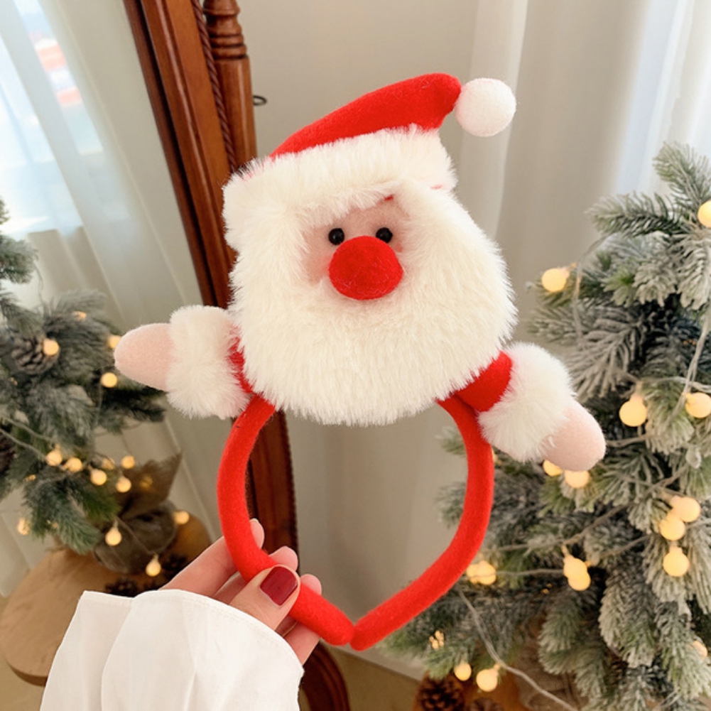 Holiday Headbands,Cute Christmas head hat toppers ,Flexibility to Fit