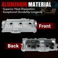 thumbnail image 3 of MITZONE Valve Covers Right Passenger Side Compatible with Toyota Tundra Tacoma 4Runner 1996-2004 T100 3.4L V6 1995-1998, 3 of 7