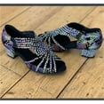 thumbnail image 6 of Salsa Dance Shoes Girl Ballroom Shoes For Women Latin Dance Shoes Square Dance Shoes Latin Shoes Rhinestone, 6 of 8