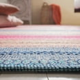 thumbnail image 4 of SAFAVIEH Montauk Albine Striped Cotton Runner Rug, Blue/Red, 2'3" x 9', 4 of 8