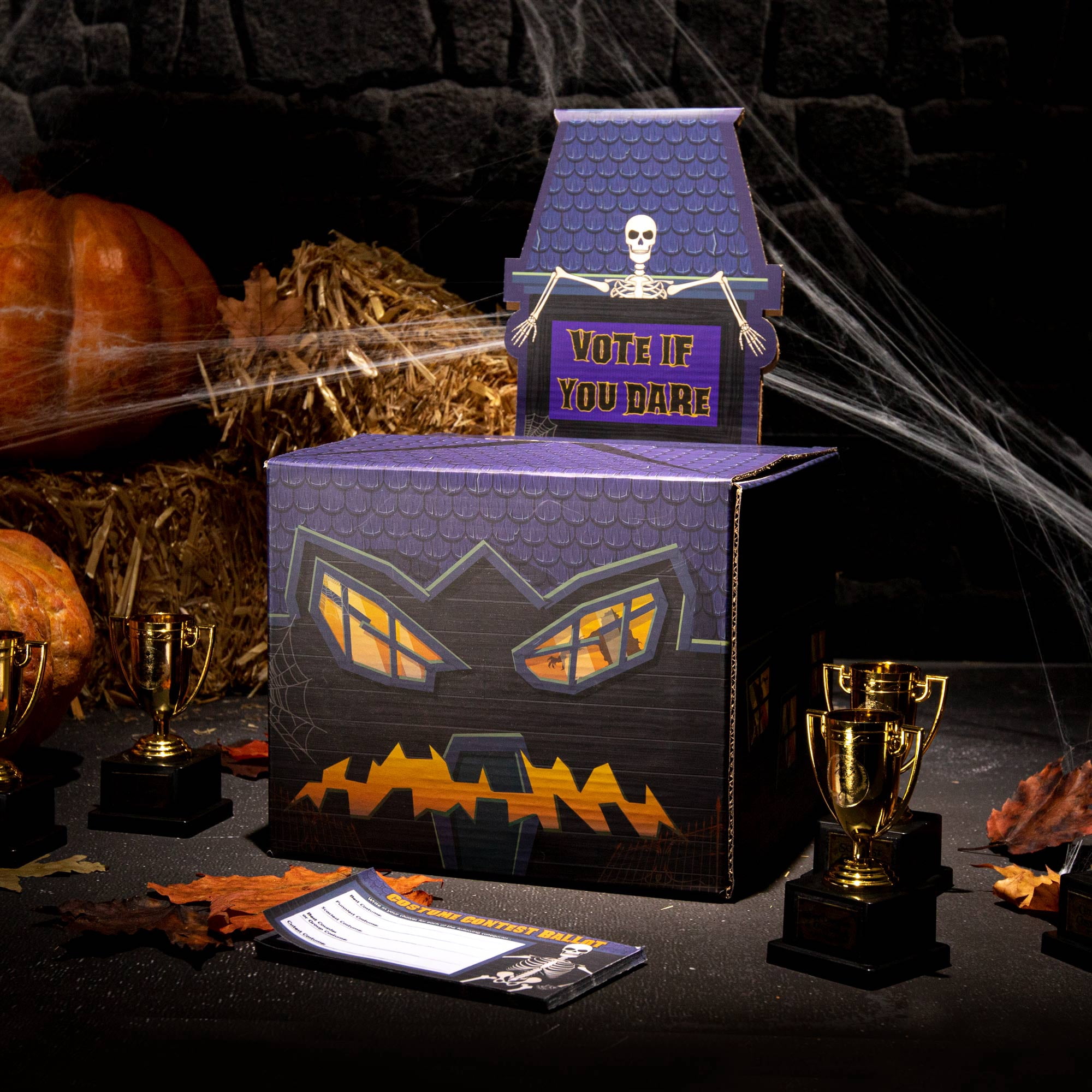 Costume Contest Voting Box Halloween Party Costume Contest Set Ballot