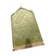 thumbnail image 1 of Alfombra musulmana de franela con relieve, gruesa, suave, con borlas amarillo claro, 1 of 9