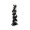 B, variant on Dpityserensio Halloween Decorative Vines String Lights LED Ambiance Lights With Black Maple Leaves And Lights