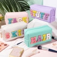 thumbnail image 4 of Bolsa de cosméticos ZAUGONTW Preppy Makeup, impermeable, de viaje, 4 unidades, 4 of 7