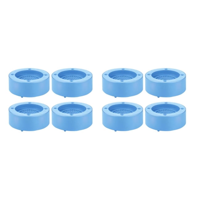 Youkk Anti Vibration Pads Noise Reduction Foot Base for Home Kitchen Washroom Accessory Blue Type B 2Set
