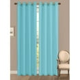 thumbnail image 2 of Primavera Semi-Sheer Crushed Microfiber 55 x 84 in. Grommet Curtain Panel, 2 of 7