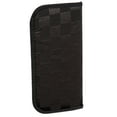 thumbnail image 4 of Rainbow Bright Unisex Square Black and Rainbow Nylon Slip Eyeglass Case, 4 of 5