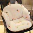 thumbnail image 1 of Cojín de asiento de flores de PP, sofá de felpa de algodón suave con forma de Animal, cojín de asiento interior con margaritas y aguacate, decoración para silla zhangyuxiang LED, 1 of 2