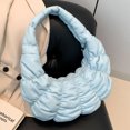 thumbnail image 4 of Bolso Hombro Mujeres Crescent Axila Plisada PU para Fiesta, 4 of 9