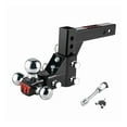 thumbnail image 2 of Adjustable Trailer Hitch Ball Mount, Tri-Ball (1-7/8" X 2" X 2-5/16"), Fits 2" Receiver, 5" Rise/Drop Hitch, Hitch For Heavy Dut ,Dependable Strength, 2 of 7