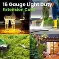 thumbnail image 2 of Extensión Eléctrica GEARit 3 Clavijas 3 m Enchufe Giratorio 360°, 2 of 7