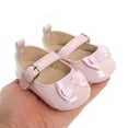 thumbnail image 6 of Yoyauz Baby Girl Mary Jane Shoes Anti Slip Rubber Sole Ballet Slippers Princess Dress Wedding Shoes Newborn Kids Shoes Toddler Shoes（0-12 Month）, 6 of 6