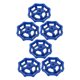 thumbnail image 5 of IDEANATEGRATE 6Ud Manijas Azul Para Exterior Metálicas Resistentes Con Para Estable En, 5 of 8