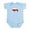 Sky Blue, variant on CafePress - Buffalo Polish Infant Bodysuit - Baby Light Bodysuit, Size Newborn - 24 Months