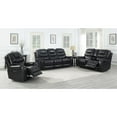 thumbnail image 6 of Park Avenue Black Power Reclining Sofa, 6 of 11