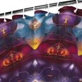thumbnail image 3 of Colorful Tie Dye Mandala Pattern Shower Curtain 84"x72" ,Bathroom Decorative Shower Curtains Set with 12 Hooks,Modern Waterproof Washable Shower Curtain, 3 of 6