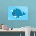 thumbnail image 2 of Cute Kawaii Baby Narwhal Home Business Office Sign, 2 of 3