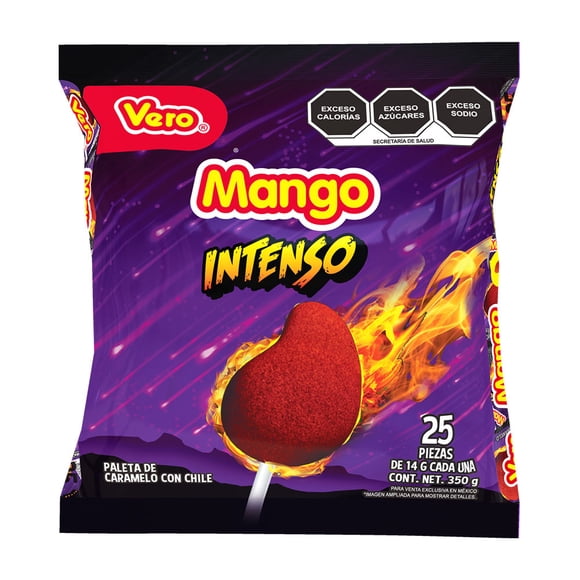 Paleta Vero Mango Intenso 25 piezas