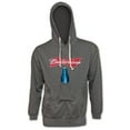thumbnail image 2 of Budweiser Bowtie Can Logo Beer Pouch Hoodie-XLarge, 2 of 3