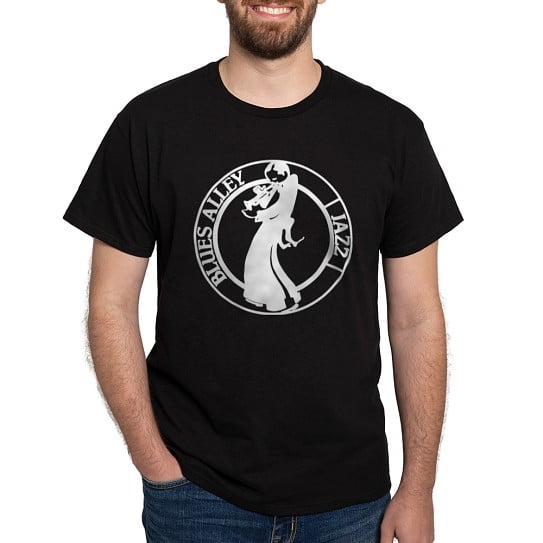 CafePress - Blues Alley Jazz T Shirt - Men's Classic Cotton T-Shirts